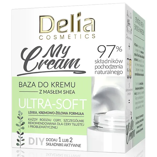 Delia MyCream, Baza do kremu z masłem shea `Ultra-soft`