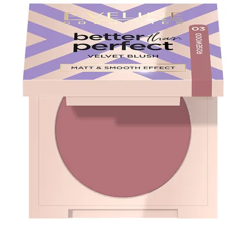Eveline Cosmetics Better Than Perfect, Velvet Blush (Aksamitny prasowany róż do policzków) - 2