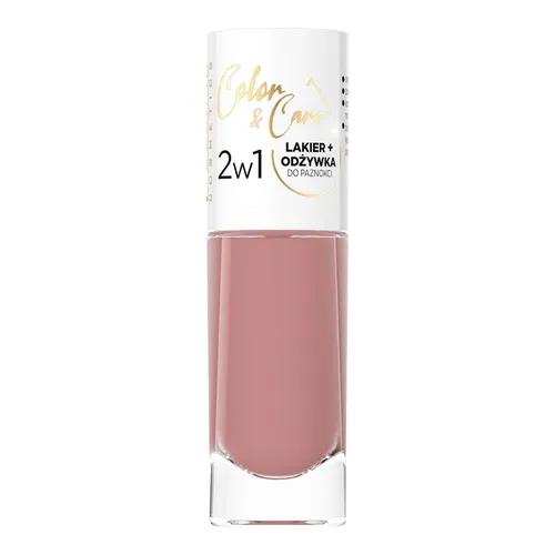Eveline Cosmetics Color & Care, Lakier + odżywka do paznokci 2 w 1 - 4