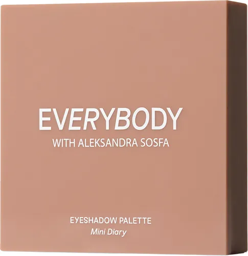 EveryBody London EveryBody x Aleksandra Sosfa, Mini Diary, Eyeshadow Palette (Paleta cieni do powiek) - 1