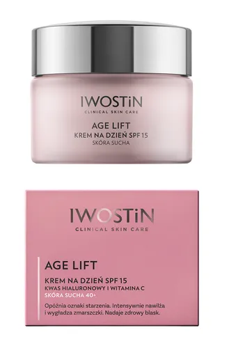 Iwostin Age Lift, Krem na dzień SPF 15 do skóry suchej 40+
