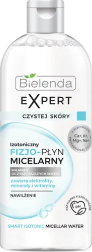 Bielenda Expert Czystej Skóry, Izotoniczny fizjo-płyn micelarny `Nawilżenie`