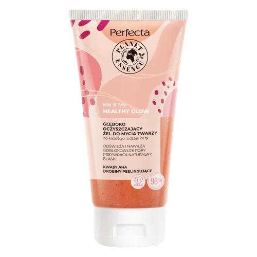 Perfecta Planet Essence, Me & My Healthy Glow, Głęboko oczyszczający żel do mycia twarzy