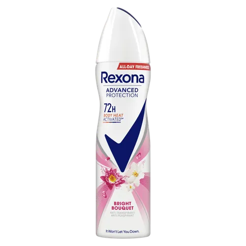 Rexona Advanced Protection, Bright Bouquet, 72H Anti-Perspirant Spray (Antyperspirant w sprayu)
