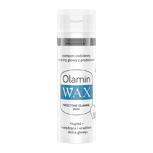 Laboratorium Pilomax Olamin Wax, Szampon pielęgnacyjny do włosów z łupieżem tłustym (nowa wersja) - 1
