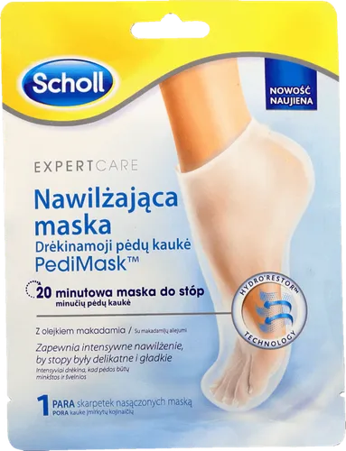 Scholl Nawilżająca maska do stóp