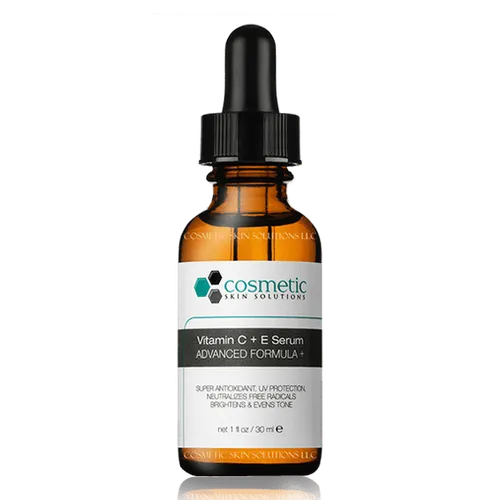 Cosmetic Skin Solutions Vitamin C+E Serum, Advanced Formula + (Serum z 15% witaminą C)