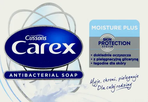 Carex Moisture Plus, Antibacterial Soap (Antybakteryjne mydło w kostce)