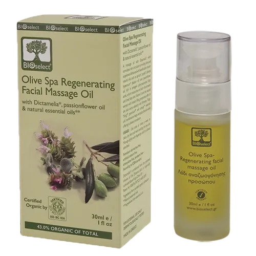 Bioselect Olive SPA, Regenereting Facial Massage Oil (Regenerujący olejek do masażu twarzy)