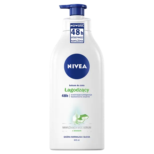 Nivea Łagodzący balsam do ciała do skóry normalnej i suchej `Nawilżająca moc serum z aloesem`