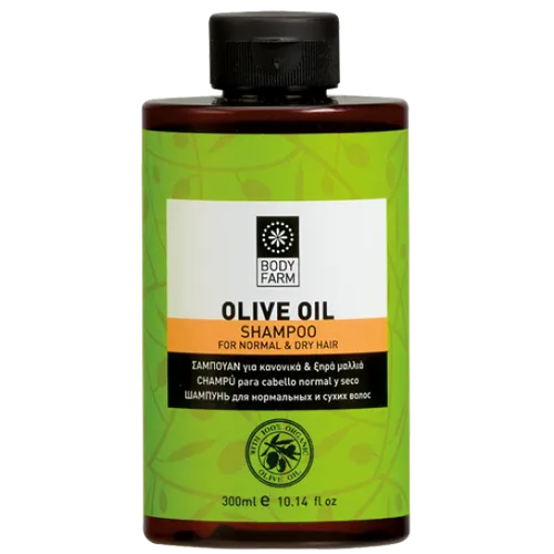 Body Farm Olive Oil, Shampoo (Szampon do włosów z oliwą z oliwek suchych lub normalnych)