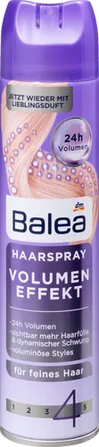 Balea Haarspray Volumen Effekt (Lakier do włosów zwiększający objętość)