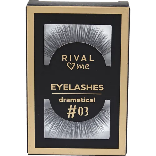 Rival Loves Me Eye Lashes 02 Naturally (Sztuczne rzęsy z klejem)
