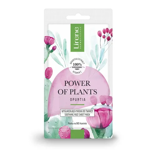 Lirene Dermoprogram Power of Plants, Wygładzająca maska do twarzy `Opuntia`