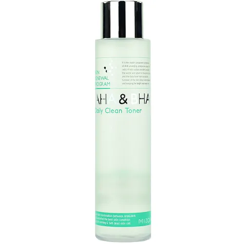 Mizon AHA & BHA, Daily Clean Toner (Tonik z kwasami AHA i BHA)