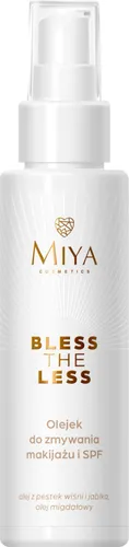 Miya Cosmetics Bless The Less, Olejek do zmywania makijażu i SPF