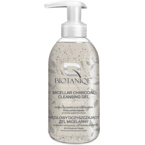 Biotaniqe Pure Detox, Węglowy oczyszczający żel micelarny - 1