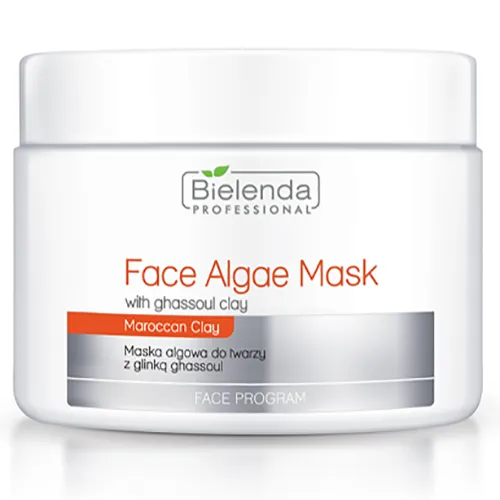 Bielenda Professional Face Program, Face Algae Mask with Ghassoul Clay (Maska algowa do twarzy z glinką ghassoul)