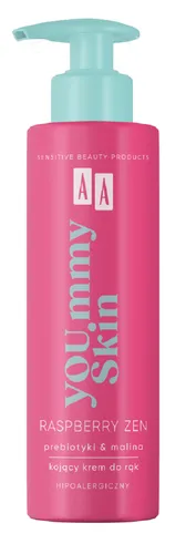 AA YOU.mmy Skin, Raspberry Zen,  Kojący krem do rąk