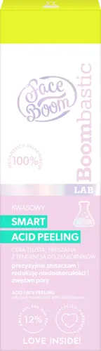 FaceBoom Boombastic, Kwasowy Smart Acid peeling