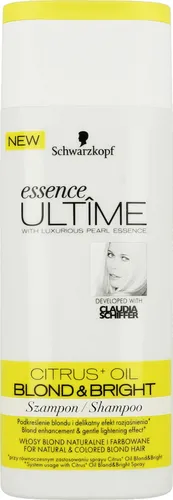 Schwarzkopf Essence Ultime Citrus+ Oil Blond & Bright, szampon, włosy blond naturalne i farbowane