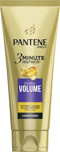 Pantene Extra Volume, 3 Minute Miracle Conditioner (Odżywka do włosów bez objętości)