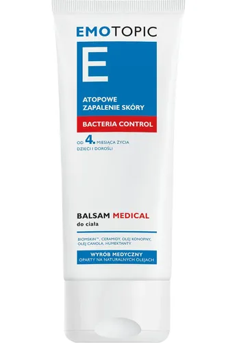 Emotopic Bacteria Control, Balsam `Medical` do ciała