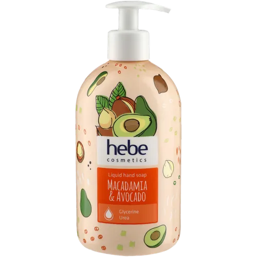 Hebe Liquid Hand Soap Macadamia & Avocado (Mydło w płynie `Makadamia & awokado`)