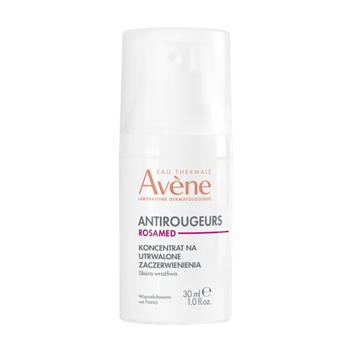 Eau Thermale Avène Antirougeurs Rosamed, Koncentrat na utrwalone zaczerwienienia