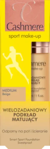 Cashmere Sport Make- up Smart Sport Foundation (Wielozadaniowy podkład matujący)