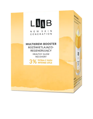 AA LAAB, Tetra-C Yuzu, Multikrem booster rozświetlająco-regenerujący - 2