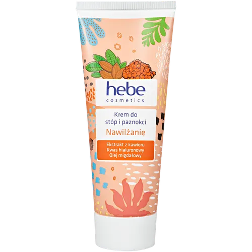 Hebe Cosmetics, Krem do stóp i paznokci `Nawilżanie`