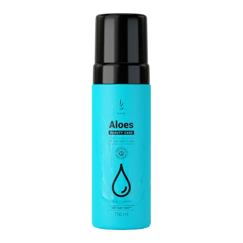 DuoLife Beauty Care Aloes Intimate Wash Foam (Delikatna pianka myjąca do pielęgnacji okolic intymnych)