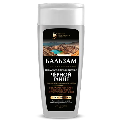 Fitokosmetik Balsam do włosów z czarną glinką i kompleksem minerałów