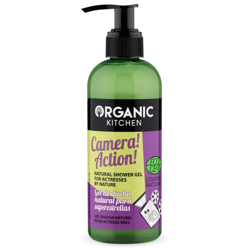 Organic Kitchen Camera Action!, Natural Shower Gel for Actresses by Nature (Organiczny żel pod prysznic)