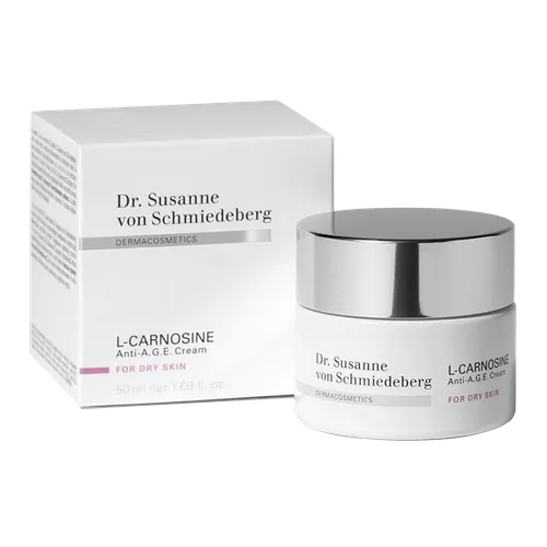 Dr. Susanne von Schmiedeberg L-Carnosine Anti-A.G.E. Cream for dry skin (Krem przeciwmarszczkowy do cery suchej)