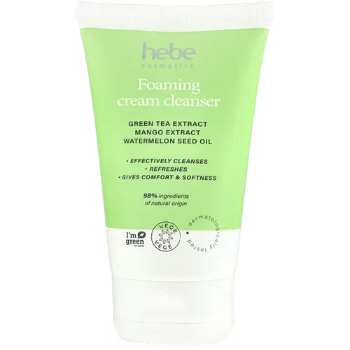 Hebe Cosmetics, Foaming Cream Cleanser (Kremowa pianka do mycia twarzy)