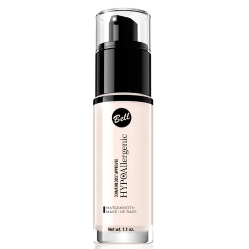 Bell HYPOAllergenic, Mat & Smooth Make - Up Base (Hypoalergiczna matująco - wygładzająca baza pod makijaż)