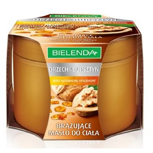 Bielenda Orzech & Bursztyn, Brązujące masło do ciała