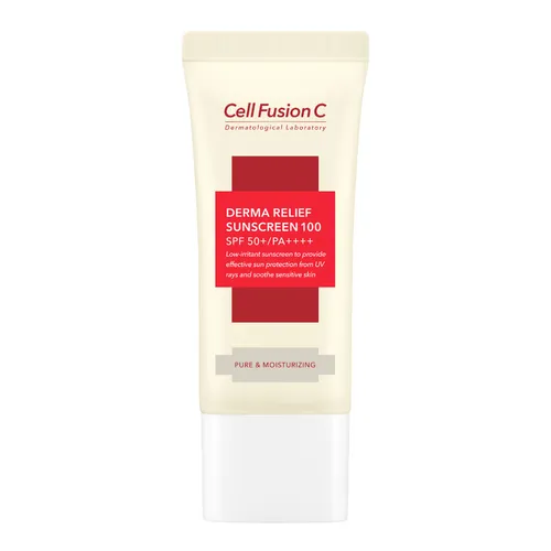 Cell Fusion C Derma Relief Sunscreen 100 SPF 50+ (Krem przeciwsłoneczny do skóry wrażliwej z SPF100)