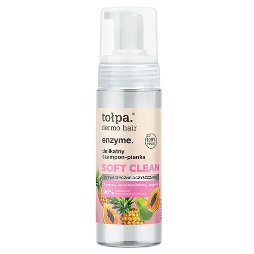 Tołpa Dermo Hair, Enzyme, Delikatny szampon-pianka `Soft Clean`