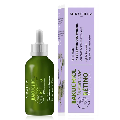 Miraculum Bakuchiol Botanique Retino Anti-Age, Serum do twarzy `Intensywne odżywienie`