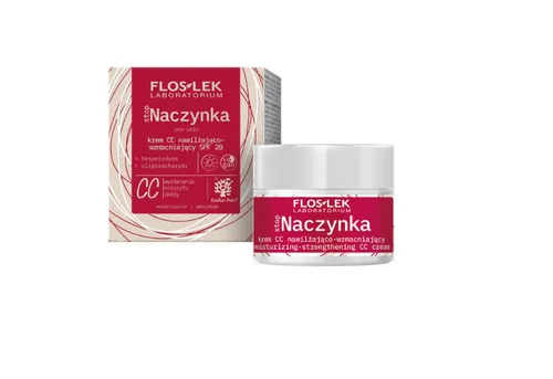 Floslek StopNaczynka, Krem CC nawilżająco-wzmacniający SPF 20