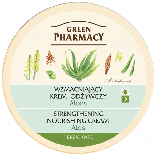 Green Pharmacy Wzmacniający krem odżywczy `Aloes` - 1