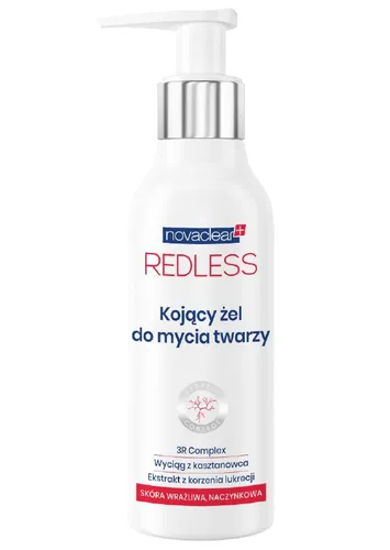 Novaclear Redless, Kojący żel do mycia twarzy