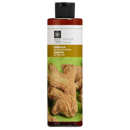 Body Farm Ginger, Shampoo (Szampon do włosów tłustych z wyciągiem z imbiru)