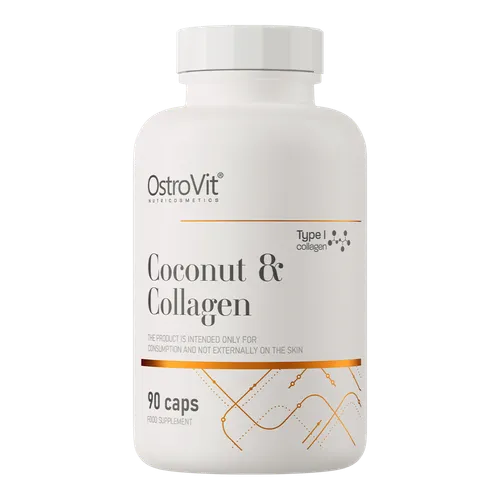 OstroVit Coconut & Collagen, Suplement diety z olejem MCT z kokosa
