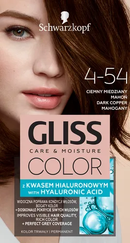 Schwarzkopf Gliss Color Care & Moisture, Krem koloryzujący z kwasem hialuronowym - 2