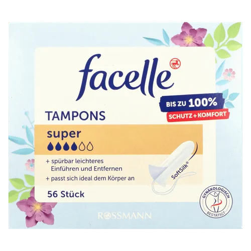 Facelle Super, Tampony - 3