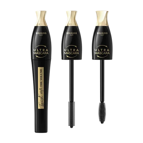Bourjois Twist Up The Volume, Ultra Black Mascara (Wydłużająco-podkręcający tusz do rzęs (nowa wersja))